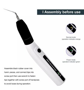 Nouvel activateur <span class=keywords><strong>dentaire</strong></span> à ultrasons sans fil, LED, Endo Ultra Activator, lavage ultrasonique des dents avec 6 embouts, outils de dentisterie - Product Image 5