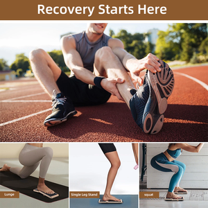 Alat Latih Keseimbangan Kaki Tunggal Fitness Balance, Peregang Pergelangan Kaki dan Kaki, Papan Keseimbangan Balet - Product Image 3