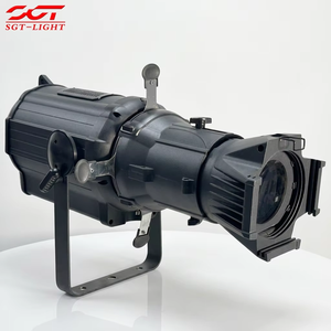 Projecteur <span class=keywords><strong>de</strong></span> Scène LED Leko 200W 3200K 5600K RVBW Bicolore Personnalisable DMX <span class=keywords><strong>Sans</strong></span> <span class=keywords><strong>Fil</strong></span> Optionnel avec Fonction <span class=keywords><strong>de</strong></span> Modelage pour Mariages et Fêtes - Product Image 1
