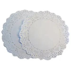 Paket yemek hizmetleri için iyi yeni tip restoran çocuk tek kullanımlık Placemats kağıt Doilies satmak