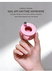 <span class=keywords><strong>Outil</strong></span> magnétique rotatif multifonctionnel pour nail art, aimant œil de chat puissant à aspiration automatique pour perles de verre, avec large éclairage - Product Image 4