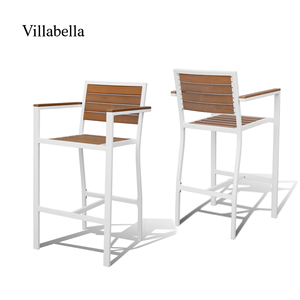 Muebles de Exterior Comerciales para Restaurantes, Sillas Altas para Jardín, Patio, Terraza de Hotel, Sillas de Bar - Product Image 3