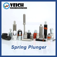 VEICH VCN410 Plongeur à ressort à bille en laiton de haute qualité, à ajustement par pression, avec bille en SUS440C, conception durable, tailles 3-12mm, gestion de la qualité