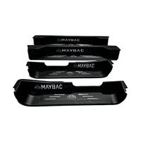 Pédale de porte de bienvenue LED, nouvelle édition noire, Style mai-bach pour W447 Mercedes Benz classe V Metris Vito pédale de porte