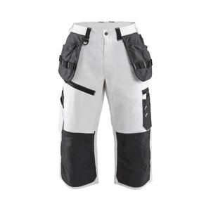 BLAKLADER - 151112101098C60 X1500 Pintores Pantalones piratas Blanco/Gris oscuro-EAN 7330509755037 PANTALONES DE TRABAJO DE CARGA - Product Image 1