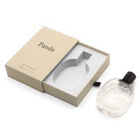 Flacon pulvérisateur personnalisé de 10 ml, flacon à bille de 50 ml pour échantillons d'huiles essentielles et de parfums, emballage rigide en boîte cadeau pour flacon à bille de 10 ml