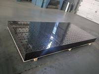 Nouvelle plateforme de soudage en fonte nitrurée haute dureté de 16 mm, flexible en trois dimensions, pour robot, établi de travail robuste, gabarit de soudage