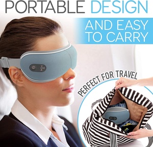 Masajeador de ojos eléctrico inteligente con bolsa de aire, mascarilla de compresión de calor, vibración, alivio de la Dolores de cabeza, mejora el sueño, Ideal para regalos - Product Image 5