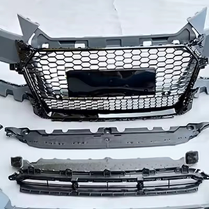 Kit de carrosserie de pare-chocs avant pour <span class=keywords><strong>Audi</strong></span> TT <span class=keywords><strong>TTS</strong></span> 2015 <span class=keywords><strong>2016</strong></span> 2017 2018 2019, mise à niveau TTRS MK3 avec calandre - Product Image 3
