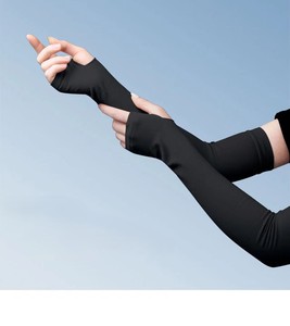 Manchons de <span class=keywords><strong>compression</strong></span> unisexes anti-UV, respirants, anti-transpiration, écologiques en Spandex/Polyester pour le basketball, le cyclisme et les activités de plein air - Product Image 3