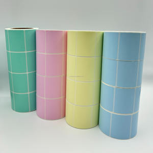 חברת מדפסת תרמית להתאמה אישית מדבקות עגולות מדבקות מדבקות דבק תעשייתי עבור משלוח מזון קוסמטי - Product Image 2