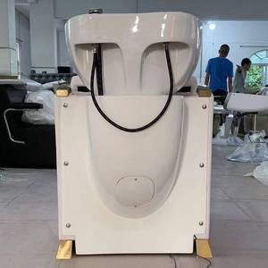 Fauteuil de lavage électrique portable pour salon de coiffure avec bac à shampoing et chaise intégrée - Product Image 5
