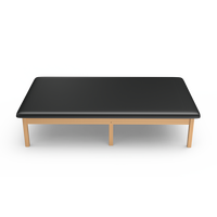 Table de rééducation bariatrique à hauteur fixe avec cadre en bois massif Mt Design Thera