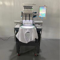 Machines à broder à tête unique pour broderie chenille et perles, avec effets décoratifs pour vêtements de mode haut de gamme
