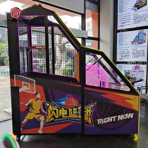 Máquina de Juego de Baloncesto Arcade de Calle Jijisheng de Alta Calidad en Metal y Acrílico, Compatible con Juego en Línea, Garantía de Un Año - Product Image 5