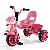 Tricycle haut de gamme pour enfants de 2 à 5 ans, nouveau modèle d'usine, haute qualité, prix bas, vélo à pédales pour bébé, idéal pour la marche en extérieur