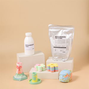 Kit de résine écologique Boowan Nicole Nicole Boowannite Aqua pour débutants, alternative au Jesmonite, pour la construction - Product Image 1