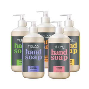 Lavaggio a mano personalizzato pulizia di base sapone naturale biologico per le mani crudeltà sapone liquido per le mani cura pulita