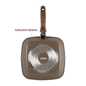 Sartén de Inducción de Aluminio Fundido a Presión con Revestimiento Cerámico de 28/24cm, Asa Personalizable, Ecológica y Duradera para Cocinar - Product Image 2