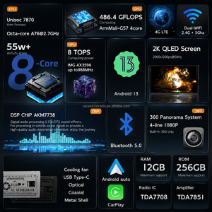 FYT 7870 12+256GB Schermo QLED 2K <span class=keywords><strong>Android</strong></span> 13 DSP WIFI 4G Sistema Multimediale per Auto 9-10 Pollici 2DIN Autoradio Universale con GPS - Product Image 3