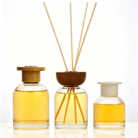 Vente en gros de flacons en verre transparent pour aromathérapie de 100 ml, 150 ml, 200 ml, sans fuite