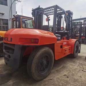Carretilla elevadora HELI CPCD100 usada, carretilla elevadora diésel de 10 toneladas a precio de venta en Shanghái - Product Image 1