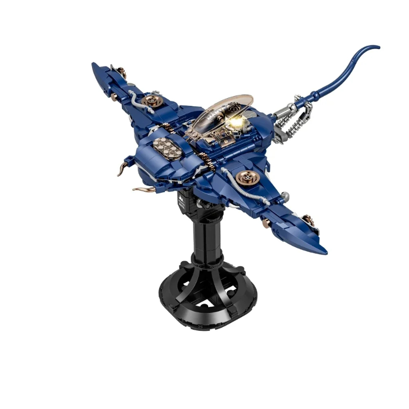 DK 7054 MOC Creative Mechanical Manta Rays Building Blocks