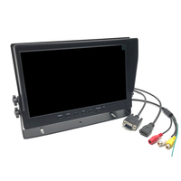 10.1 pouces support en forme de U HDMI VGA RCA Interface moniteur 10 pouces connexion haute définition MDVR caméra usine