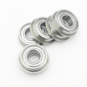 Roulement à bride F6902ZZ 15x28x7 mm, roulement à billes à gorge profonde en acier inoxydable, précision P0, métrique, pour instruments - Product Image 1