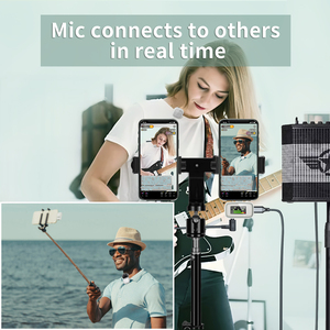 <span class=keywords><strong>Mini</strong></span> Microphone Portable conception de revers sans fil annulation de bruit iPhone Android foudre diffusion en direct enregistrement vidéo de jeu - Product Image 2