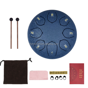 Offre d'usine : <span class=keywords><strong>Handpan</strong></span> en acier inoxydable de 6 pouces, 8 <span class=keywords><strong>notes</strong></span>, clé de Do - Product Image 5