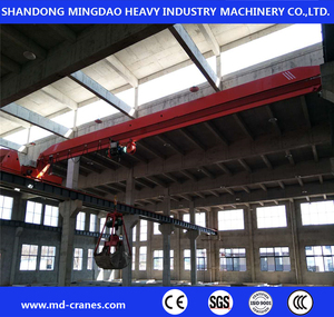 Grue de chantier à double poutre personnalisée avec godets hydrauliques - Product Image 3