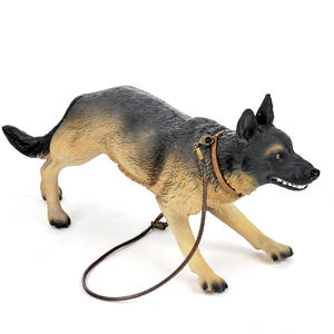 Nouveauté Figurine miniature miniature à l'échelle 1/6 Chien <span class=keywords><strong>collie</strong></span> Chien de police Modèle pour figurine d'action - Product Image 1
