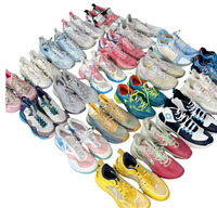 Sepatu Basket Bekas Unisex Ydyl S3-2 Laris Manis Grosir Bahan Campuran Polyester/Katun Ukuran Beragam Sol Tengah Karet/Gel Sol Luar PVC/TPR Semua Ukuran