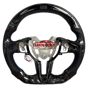 Volante Deportivo de Fibra de Carbono para <span class=keywords><strong>Hyundai</strong></span> Elantra N I30N 2022, Piezas de Mejora para el Interior del Automóvil - Product Image 2