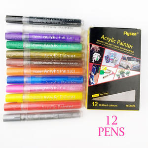 20-Color Water-Based Ink Painting Marker <b>Pen</b> Set <b>Graffiti</b> Ceramic Hook Line Custom Logo <b>for</b> Art <b>for</b> Inkjet Ceramic Ink Painting - Product Image 2