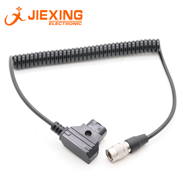 Sound Devices 688 633 Zoom F8 Power Cable D-Tap Connector Type B Male Plug to Hirose 4pin Plug Spring Cable DTAP
