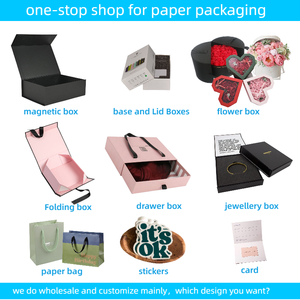Boîte en papier écologique recyclée, bon marché, personnalisée, prix de gros, boîte en papier imprimée sur mesure, boîte en carton pour emballage - Product Image 6