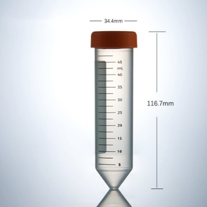 उच्च गुणवत्ता 15 मिलीलीटर गैर-एंजाइम शंकु नीचे सेंट्रीफ्यूज ट्यूब - Product Image 4