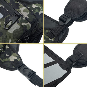 Kleurrijke Tactische Borsttas Mode <span class=keywords><strong>Bullet</strong></span> Hip Hop Heuptas Trainingsvest Buiktas Outdoor Heren Running Borst Rig Tas - Product Image 3