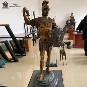 Statue a grandezza naturale del mestiere del metallo decorativo su ordinazione di alta qualità De Soldat <span class=keywords><strong>Romain</strong></span> En Bronze - Product Image 1