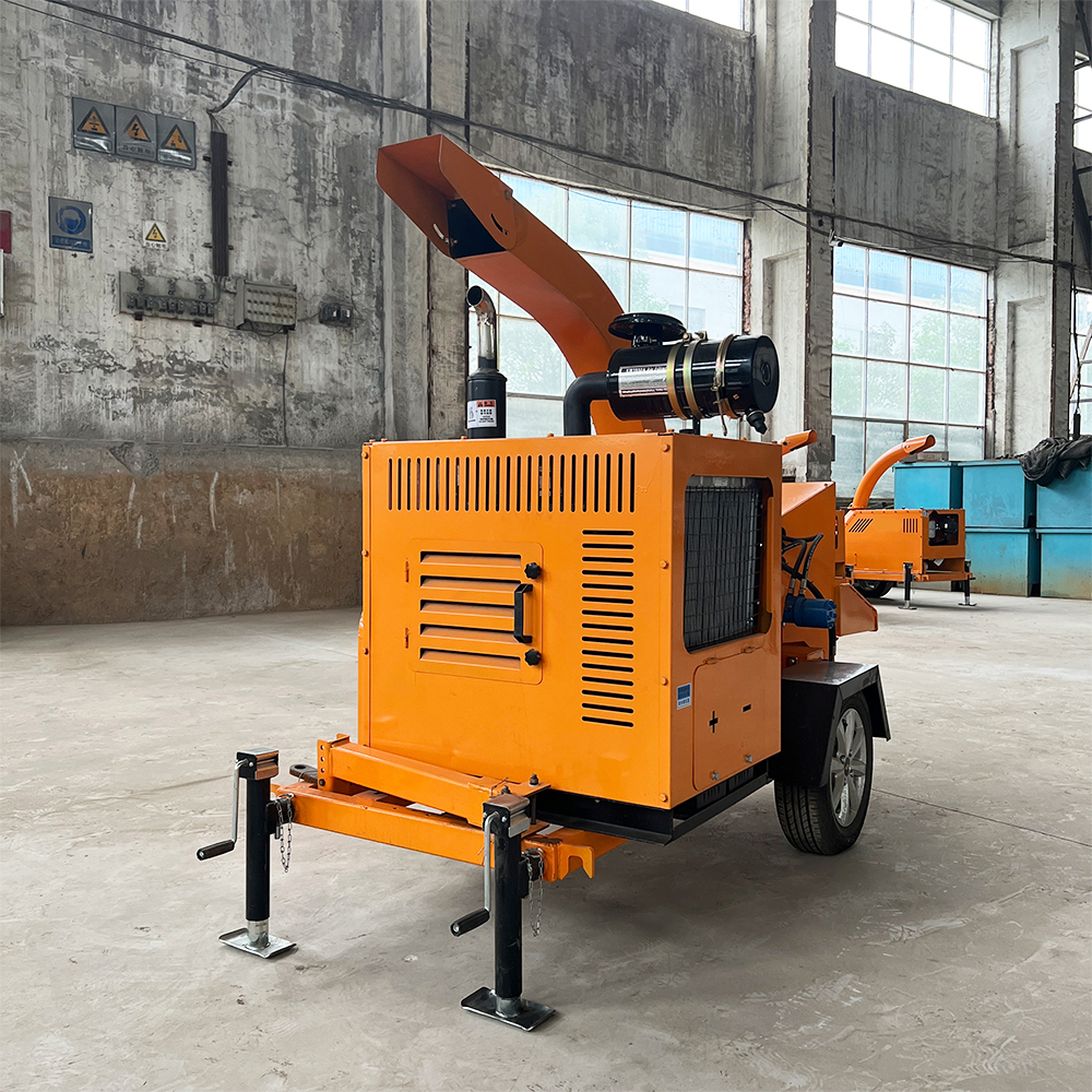 薪割り機 VOL-6140自動ウッドクラッシャー58.8hpブランチクラッシャー工場