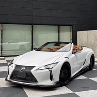 Lèvre de pare-chocs avant en T en fibre de carbone sèche neuve et d'occasion pour la mise à niveau du kit de carrosserie Lexus LC500/LC500h