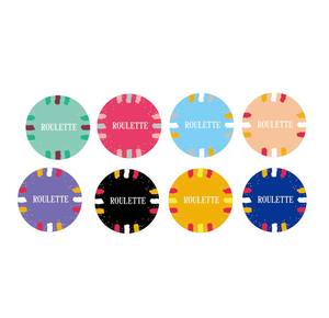 Fichas de Póker de Arcilla de <span class=keywords><strong>Ruleta</strong></span> de 9.5G 11.5G con Diseño Personalizado, Calidad de Casino, Hechas a Medida con Tu Diseño o Logotipo - Product Image 4
