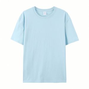 Design Wholesale Men's 100% Cotton T-<b>Shirts</b> Custom Logo Print Long Plain Tee <b>Shirt</b> Custom Logo Print Blank Factory Price US Size - Product Image 3