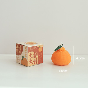 เทียนหอมกลิ่นส้มออร์แกนิคจากพืชธรรมชาติ AIKUN Creative Artificial ผลิตจากขี้ผึ้งถั่วเหลือง ช่วยให้นอนหลับสบาย - Product Image 6