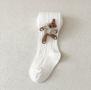 I nuovi leggings da <span class=keywords><strong>bambina</strong></span> per bambini con piccolo orso primavera e autunno indossano collant per bambini - Product Image 4