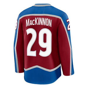 Camisetas de Hockey para Hombre, Completamente Cosidas, de los Jugadores Cale Makar, Nathan MacKinnon, Martin Necas, Gabriel Landeskog, Valeri Nichushkin, Tallas <span class=keywords><strong>S</strong></span>-3XL - Product Image 3