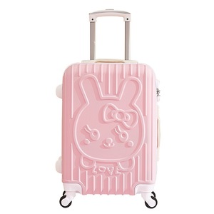 Nouvelle Valise à Roulettes Unisexe en ABS, Motif Lapin de <span class=keywords><strong>Dessin</strong></span> <span class=keywords><strong>Animé</strong></span> en Forme de Cœur, Roues Omnidirectionnelles, Serrure à Combinaison, 20 Pouces, Modèle 2026 - Product Image 5