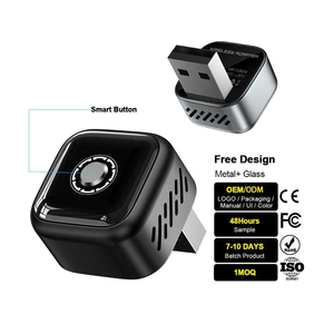 Mini Design Smart Control Knop Plug-and-Play Connect 2-in-1 CarPlay Dongle Bedraad naar Draadloos CarPlay Android Auto Adapter - Product Image 2